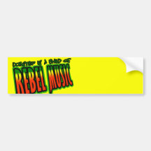 Dubstep rebellisk musik bildekal
