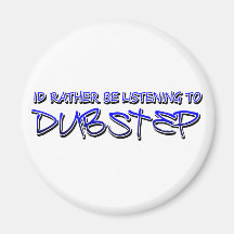 Dubstep remix den Dubstep musik-nedladdningen dubs Kylskåpsnagnet