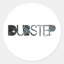 Dubstep utrymme klistermärken
