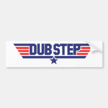 Dubstep (vingar & stjärna) bildekal