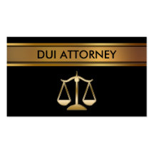 Dui-advokatvisitkortar