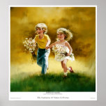 Dussintals daisy affisch