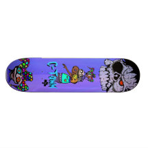 D'voured för gyckelmakare för C-Town 901 grässkall Anpassningsbara Skateboard