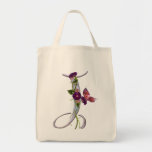 Dyrbar fjäril initialt J Tote Bag