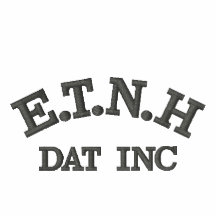 E.T.N.H DAT INC BRODERAD HOODIE