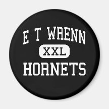 E T Wrenn - bålgetingar - junior - San Antonio Tex Kylskåpmagneter