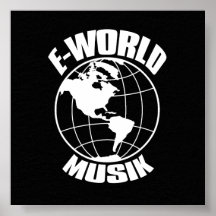 E-Värld Musik affisch