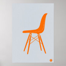 Eames stol affischer