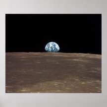 Earthrise - Apollo 11 Affischer