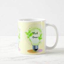 Eco tänkagrönt kaffe muggar