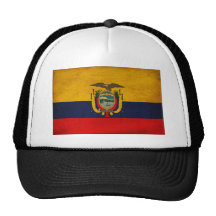 Ecuador flagga baseball hat