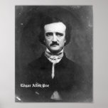 Edgar Allen Poe affisch 10 x 7,5