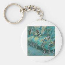 Edgar Degas - balettdansörer i vingarpastell 1900 Nyckelring