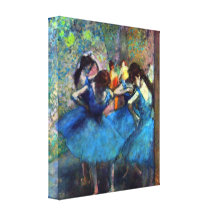Edgar Degas - Ballerinas Sträckt Canvastryck
