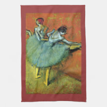 Edgar Degas - dansare på puben Handuk