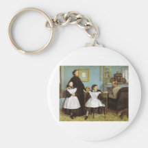 Edgar Degas - den Bellelli familjen Nyckel Ringar