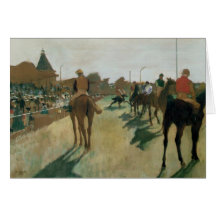 Edgar Degas Hälsnings Kort