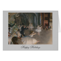 Edgar Degas Hälsningskort