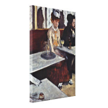 Edgar Degas - LAbsinthe Kanvasdukar Med Gallerikvalitet
