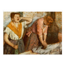 Edgar degas tvättkvinnor vykort
