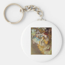 Edgas Degas - balettdansörer arrangerar pastell på Nyckelring