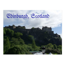 Edinburgh slottvykort 1