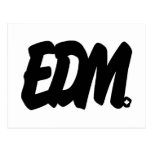 EDM-brev Vykort
