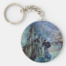 Edmund Dulac konstslott Keychain Nyckelringar