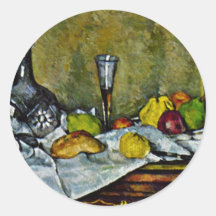 Efterrätt av Paul Cézanne (bäst kvalitets-) Klistermärken