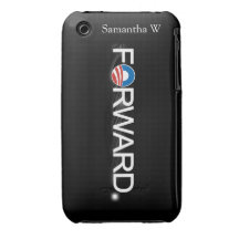 Eftersänd för Obama 2012 Case-Mate iPhone 3 Cases