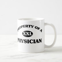 Egendom av en LÄKARE Kaffe Muggar