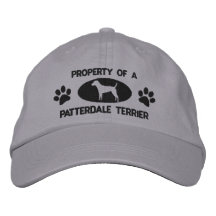 Egendom av Patterdale en Terrier broderad hatt