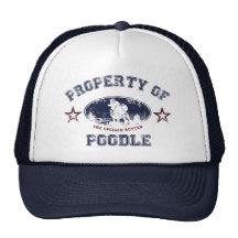 Egendom av pudeln baseball hat