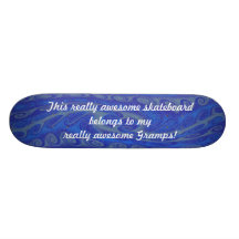 Egentligen enorm blåttGramps Skateboard