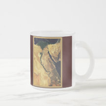 Egypten från rymden kaffe koppar