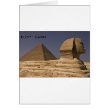 EgyptenCairo Giza Sphinx (St.K) Kort