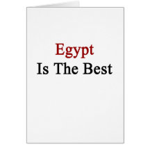 Egyptenen är det bäst hälsningskort