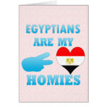 Egyptier är min Homies Hälsningskort