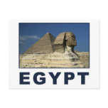 Egyptisk Sphinx Vykort