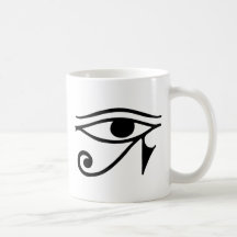 Egyptiskt öga kaffe muggar