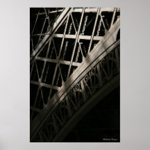 Eiffel skuggar in posters