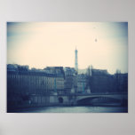 Eiffel står hög print