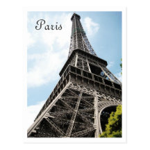 Eiffel torn vykort