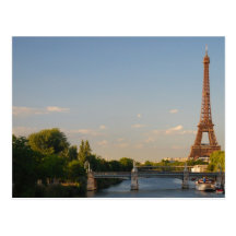 Eiffel torn vykort