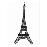 Eiffel torn vykort