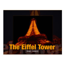 -Eiffel-Torn Vykort