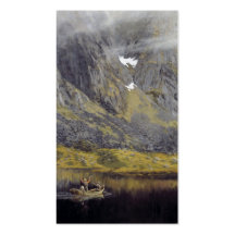 Ekko (eka på fjorden), visitkort mallar