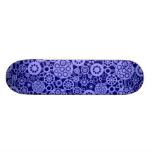 Ekosystem - pastellfärgad blått på Dp-marinen Skate Deck