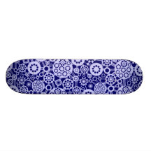 Ekosystemet - pudra blått på Dp-marinen Skate Board Deck