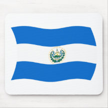 El Salvador flagga Mousepad Mus Mattor